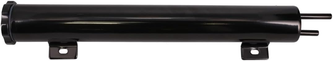 TSP Black Stainless Steel 2" x 13" Overflow Tank Black