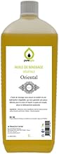 Purespa Fragrance Vegetable Massage Oil – 100% Exotic Natural Massage (Oriental, 1 Litre)