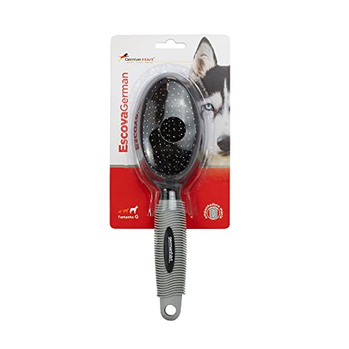 GermanHart Escova Sem Bolinha Borracha G, Cinza