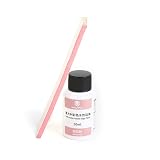 WUTA Lederkantenfarbe 30ml, Hohe Deckkraft Schnell trocknend Wasserbasierter Leder Versiegelung, Lederkantenbeschichtung für Ledergeldbörsen, Gürtel und Lederkantenbearbeitung(Kirschblütenrosa)