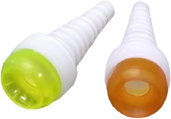 NEW WARE FTA PP PVC 3-in-1 Jointer for Water Tap & Hose Pipe | Universal Plastic Hose Fitting (Pack of 2, Multicolour)