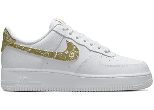 Tenis NIKE Air Force 1 '07 Lv8 4 - Tenis de baloncesto para hombre, White Barley White, 39 EU