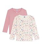 Petit Bateau Mädchen 2 Ts Ml Vi Unterwäsche Tag, Variante 1, 10 Jahre