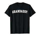 A classic, college, curved design for your grandpa or grandfather. Cool varsity look for Father's Day or Grandparents Day.