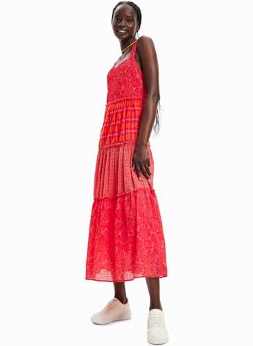 Desigual Women's Woman Woven Dress Straps2