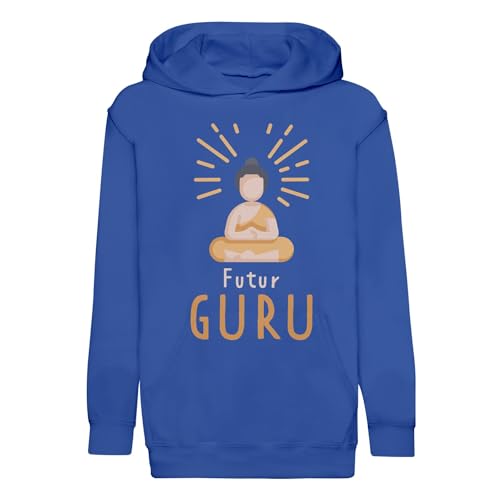 Sweat à capuche enfant Futur Guru Zen pour retrouver calme et confort