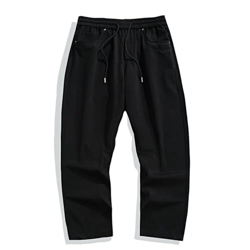 Men's Casual Pants Summer Loose Straight Thin Wide Leg Pants