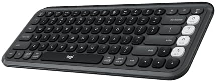 Logitech POP ICON Keys Wireless Bluetooth Keyboard, Comfortable T...