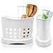 2 Divided Cutlery Storage Holder Spoon Chopsticks Basket Kitchen Organizer New