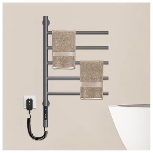 Sèche-serviettes rotatif à 180° et contrôle de température constante LED