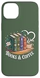 Books and Coffee Shirts for Women Book Lovers Tees