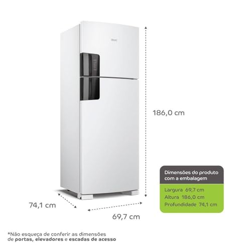 Refrigerador Consul Frost Free 451 Litros CRM56FB Branca – 220 Volts