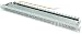 Produktbild TELEGÄRTNER J02023A0052 Patch Panel K Class EA(tief) 24x RJ45, 48,36 cm (19 Zoll) lichtgrau