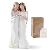 Storieme Sister Figurines - Best Friends Gifts for Women, Bestie Friendship Christmas & Birthday Gift