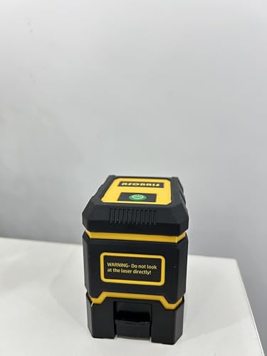 Kreuzlinienlaser mit Stativ,ASOBRIS Laser-Wasserwaage Selbstnivellierend Linienlaser Grün, Vertikale und Horizontale Laser Level für Baustellen und Heimwerkerprojekt Batterie Enthalten (Grün)