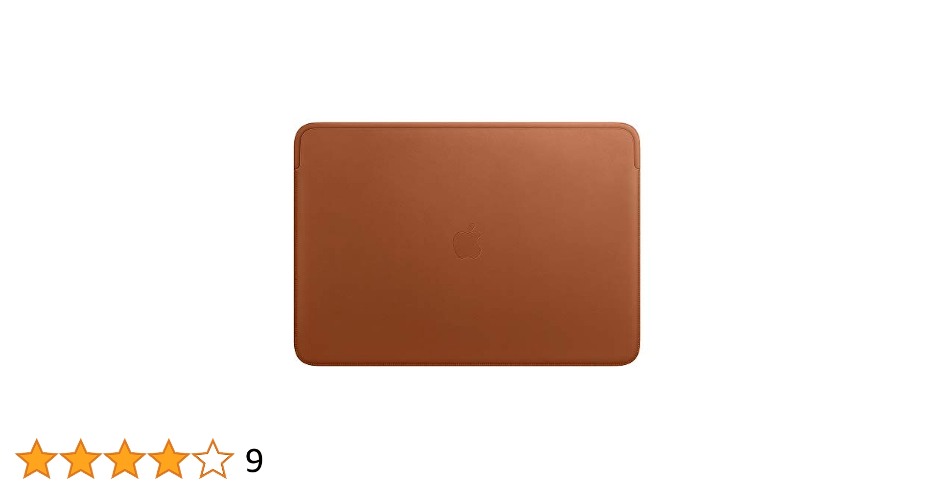 Apple - Macbook Pro 16インチレザースリーブ Apple純正 サドルブラウン 在庫処分 Apple 純正 レザースリーブ 16インチ MacBook Pro 用