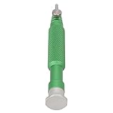 Acero inoxidable: el destornillador está hecho de acero inoxidable duro, resistente al desgaste, duradero, tiene un buen peso, se puede utilizar durante mucho tiempo.