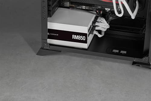 Corsair RM850 (2021), RM Series, 850 Watt 80 Plus Gold Fully Modular ATX Power Supply (Triple EPS12V Connectors, Low-Noise Operation, Zero RPM Fan Mode, 105°C Capacitors, Modern Standby) White