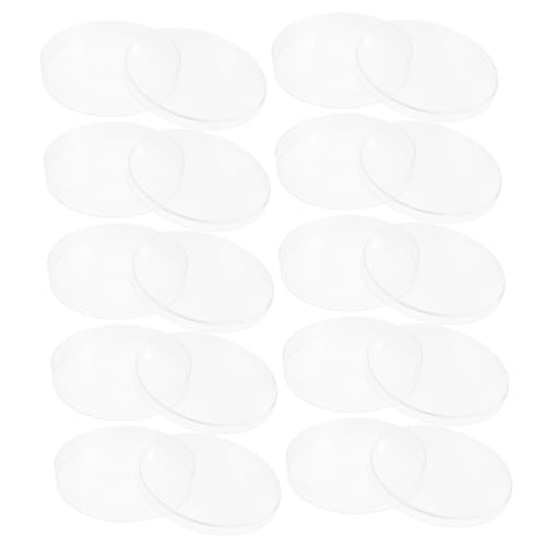 CIYODO 10pcs Square Petri Dish Tissue Culture Plate Agar Petri Dishes Lab Culture Holder Borosilicate Petri Dishes Cell Dish Laboratory Culture Holder Culture Dish Plastic Transparent