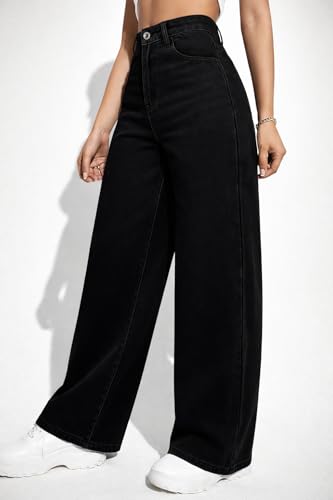 Generic black denim jeans – image 3