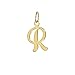 Produktbild NKlaus Buchstabe R Kettenanhänger 333 Gold gelbgold Schreibschrift Alphabet Goldhänger 7821