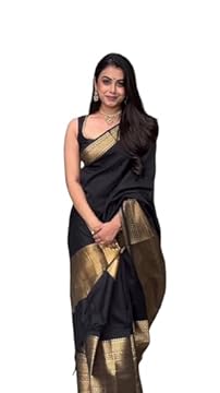banarasi saree with embroidery border