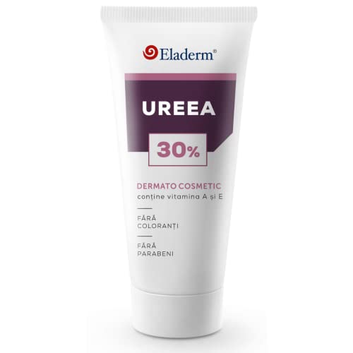 Eladerm Crema Urea 30% 100ml – Ipercheratosi, Eczemi, Psoriasi, Dermatite – Cheratolitica e Cicatrizzante per Calli, Duroni e Ragadi – Prurito, Arrossamenti, Ferite, Ustioni - Piedi, Mani e Gomiti