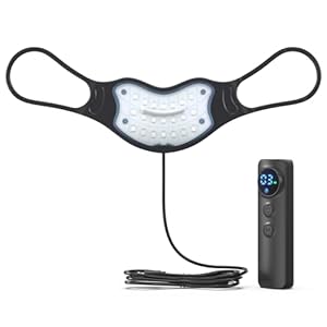 ESTANANA Red Light Therapy Lip Plumper Device, Lip Plumping Enhancer, LED Light Therapy Device for Lips, Lip Plumper Tool, Anti-Aging Lip Plumper for Fine Lines, Enhance Lip Tone