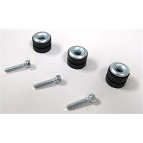 Golden Star Auto WP03-62K Wiper Motor Mounting Kit Incl. 3 Rubber Covered Steel Grommets Mounting Screws Wiper Motor Mounting Kit