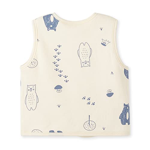 Image of pureborn Baby Toddler Vest Boys Girls Waistcoat Sleeveless Jacket 3M-4T
