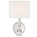 Chimes 1 Light Polished Nickel Wall Mount