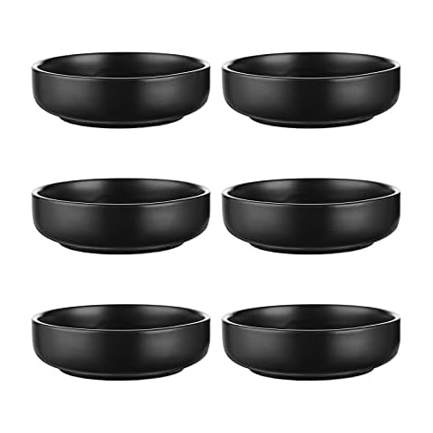 Selamica Ceramic Soy Sauce Dipping Bowls Cover