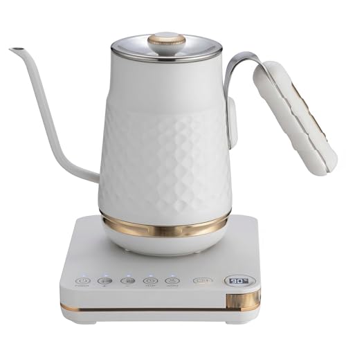 Tetera eléctrica Minervor 0.7L con control de temperatura miniatura 1