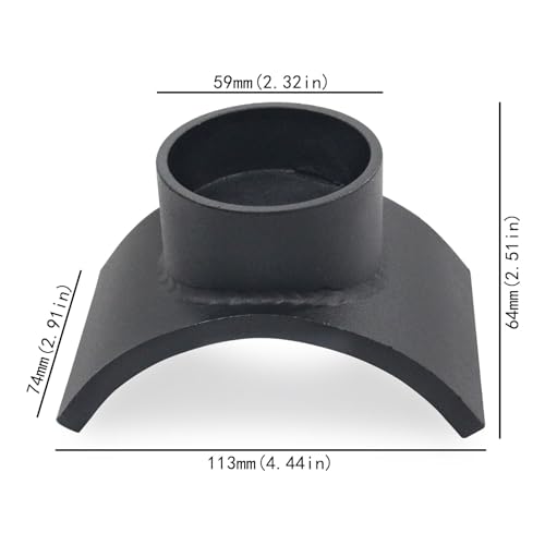 Image of Bottle Jack Axle Floor Extension Adapter,for 4 Inch Axle Tube Adapter Lifting Saddle Hydraulic Jack