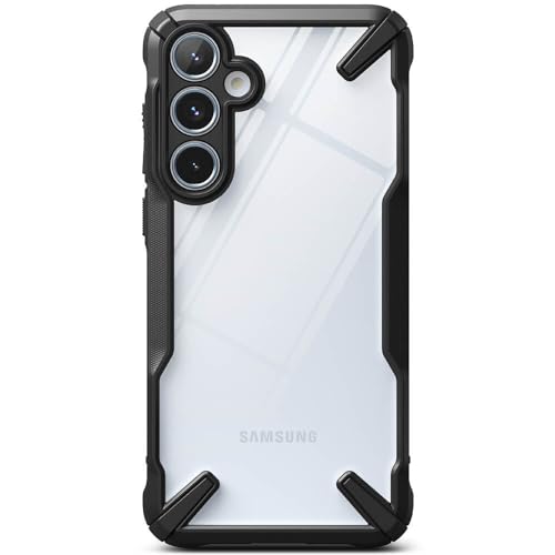 Ringke Capa Anti Impacto Fusion X Compatível com Galaxy A55 - Preto