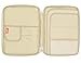 mygreen Multi-functional A4 Document Bags Portfolio Organizer-Waterproof Travel Pouch Zippered Case for Ipads, Notebooks Documents (Salmon Pink)