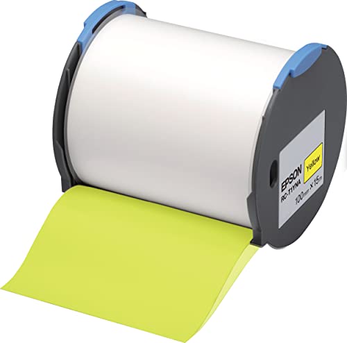 Epson C53S633003 Etiquettes 100mm adhésives et visibles pour signalisation durable