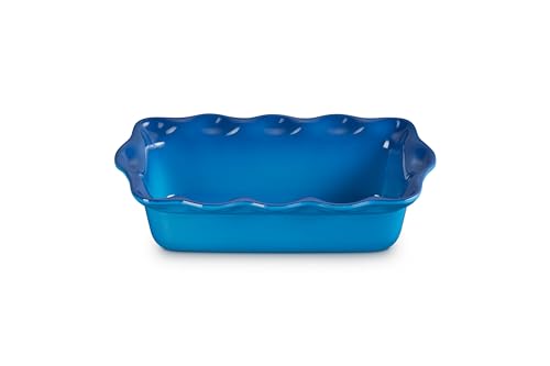 Le Creuset Stoneware Heritage Fluted Loaf Pan, 9", Marseille