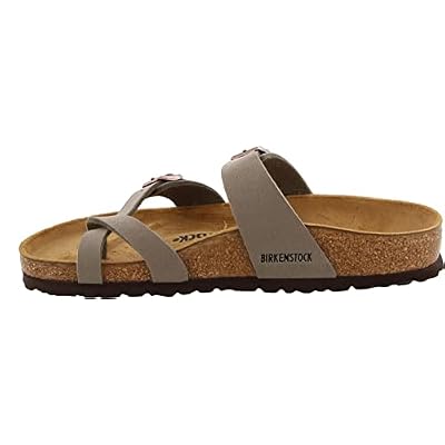 Birkenstock Women's Mayari Thong Sandal,Stone,EU Size 40 / Women's US Size 9-9.5