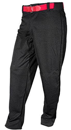 Authentic Sports Shop Youth Baseball/Softball Pants with Double Reinforced Knees (5 Youth Sizes, 4 Colors) (Black, Youth XS (18-20)) Authentic Sports Shop Youth Baseball/Softball Pants with Double Reinforced Knees (5 Youth Sizes, 4 Colors) (Black, Youth XS (18-20))