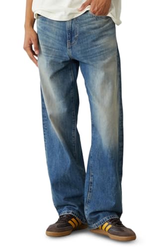 PacSun Men's Dylan Baggy Jeans Medium Blue Tint