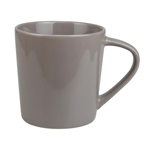 Taza de café de gres gris 16 oz Enesco miniatura 2