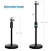 Khazylorr Webcam Stand for Desk, 18 Inch Webcam Tripod Camera Stand with Phone Holder Desktop Webcam Mount for Logitech Webcam C920 C922 C925e C922x C930e C930 C615 and BRIO