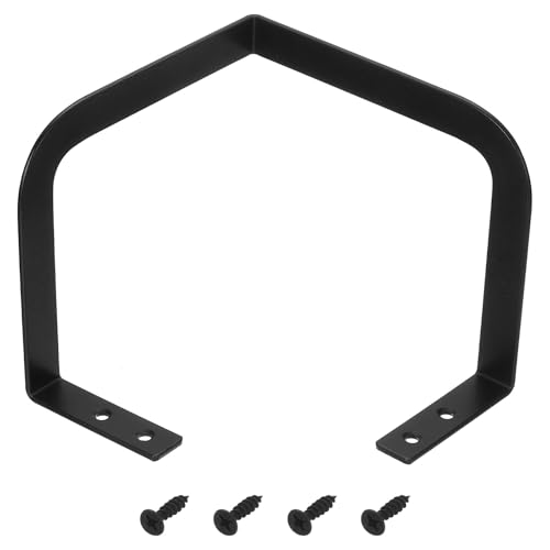 uxcell Mattress Corner Slide Stopper, Metal, Black, 5.9 x 5.5 x 3.1 inches, Non-Slip Mattress Stoppers