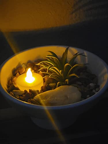 Yiwer Tea Lights Led Tea Light Candles 200 Hours Pack Of 100 Realistic Flickering Bulb Battery Operated Tea Lights For Seasonal Festival Celebration Electric Fake Candle In Warm Yellow(2 * 50) #TOP1