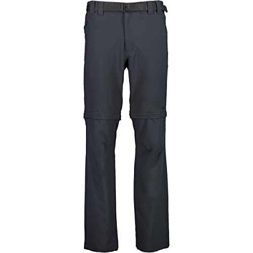 CMP Herren Hose Zip Off, antracite, 52, 3T51647