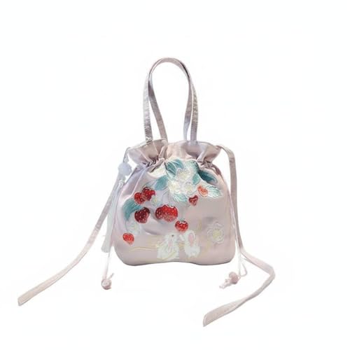 Robe traditionnelle chinoise pochette design chinois avec broderie florale en tissu