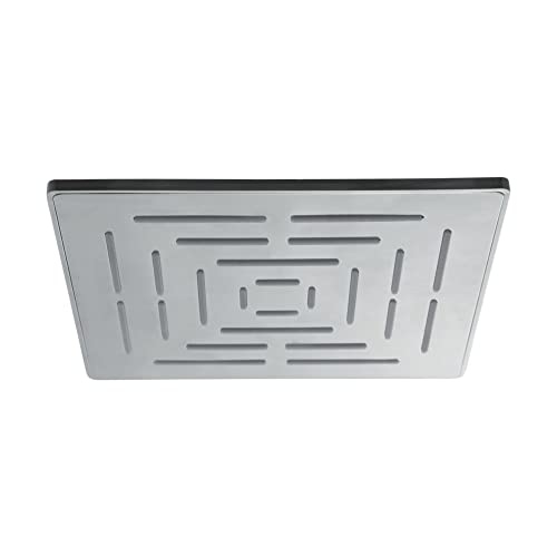 Marcoware Stainless Steel Fixed Shower Head (Chrome, 8x8 Inches)