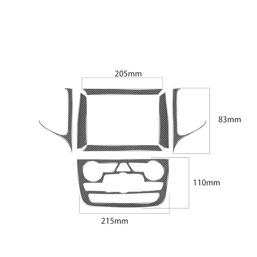 Kit décoration Jeep Grand Cherokee : masquer l'usure des commandes de navigation