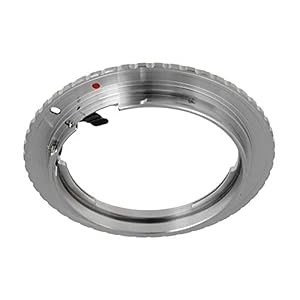 Fotodiox Lens Mount Adapter, Nikon Lens to Canon EOS Camera Adapter, for Canon EOS 1d, 1ds, Mark II, III, IV, 5D, Mark II, 7D, 10D, 20D, 30D, 40D, 50D, 60D, Digital Rebel xt, xti, xs, xsi, t1i, t2i, 300D, 350D, 400D, 450D, 500D, 550D, 1000D